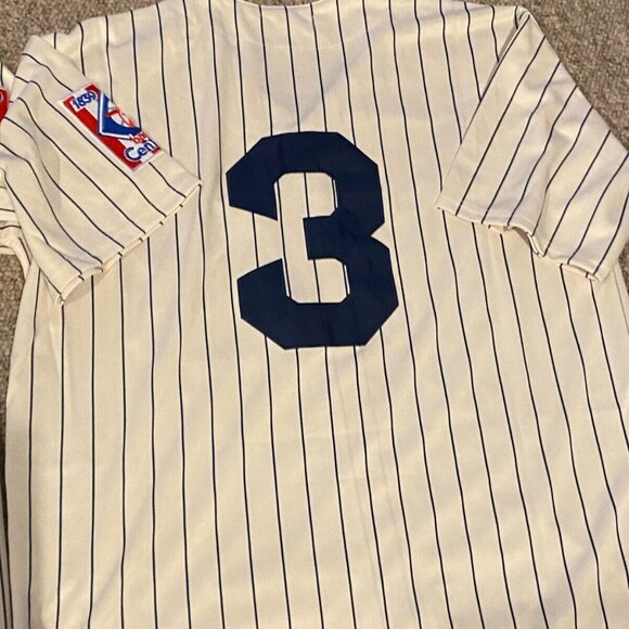 1930's NEW YORK YANKEES BABE RUTH Men's JERSEY Sz M,L,XL,2XL New with tags - Picture 2 of 6